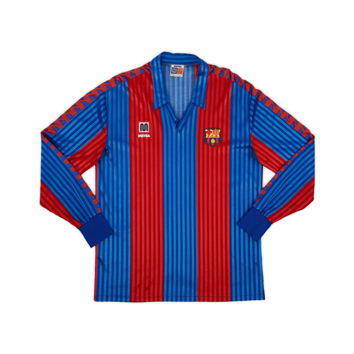 1991-92 FC Barcelona Dlouhý Rukáv Domácí Dres