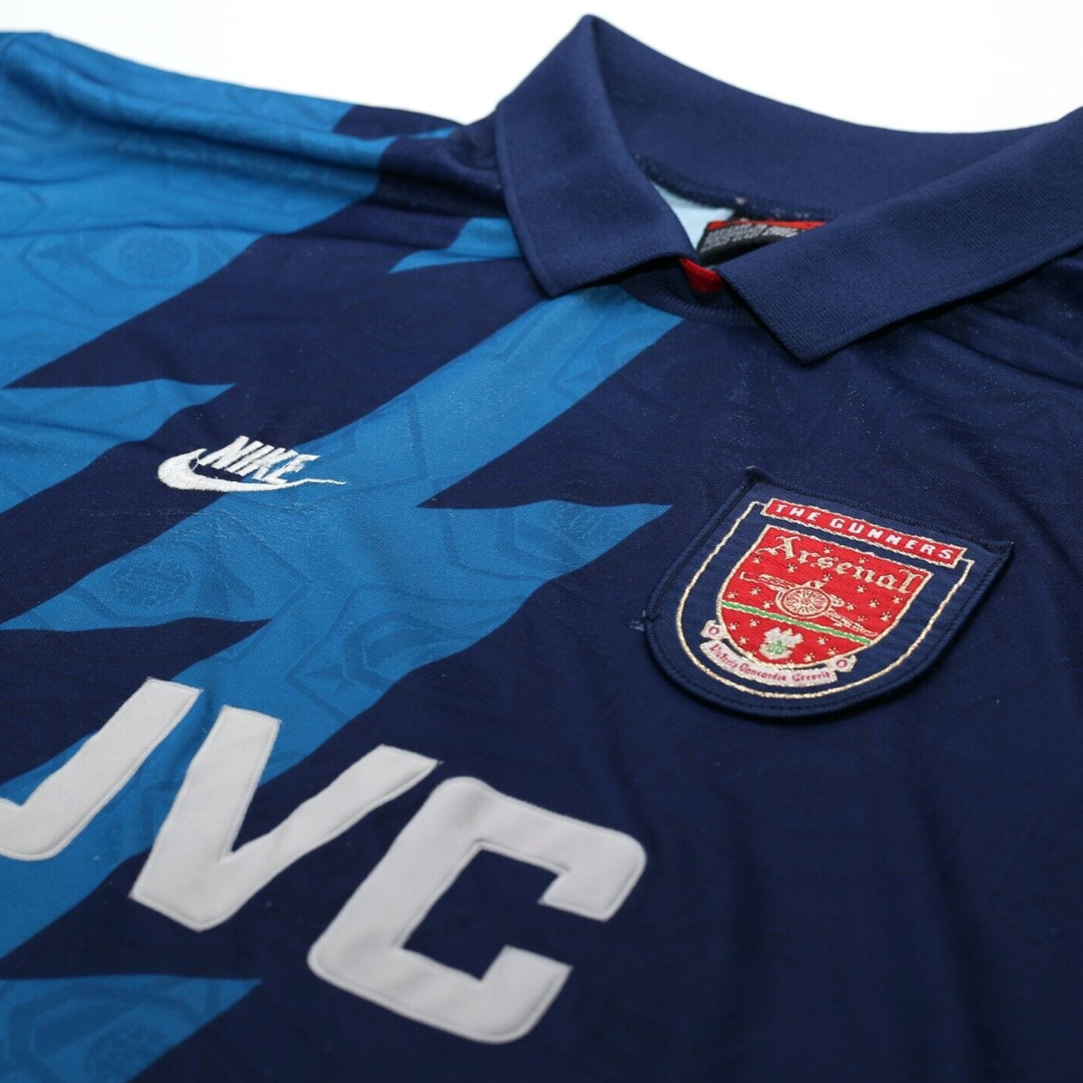 1995-96 Arsenal FC Dlouhý Rukáv Venkovní Dres