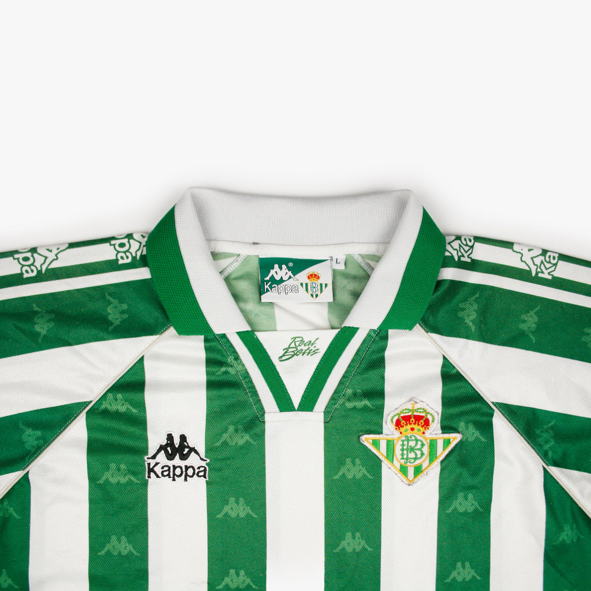 1995-97 Real Betis Balompié Dlouhý Rukáv Domácí Dres