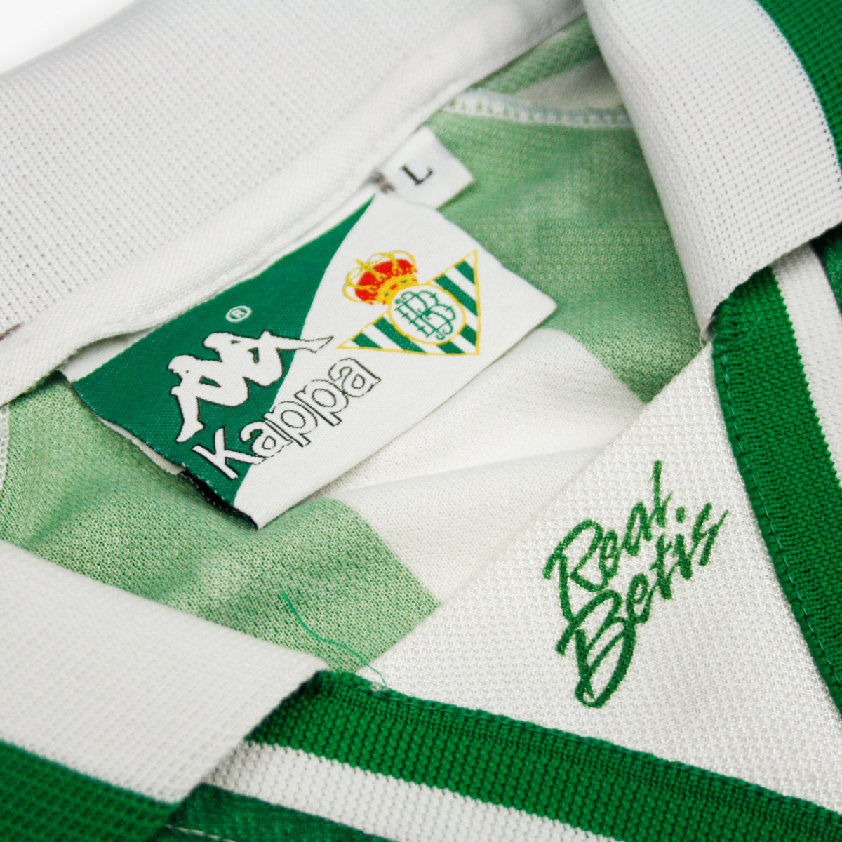 1995-97 Real Betis Balompié Dlouhý Rukáv Domácí Dres