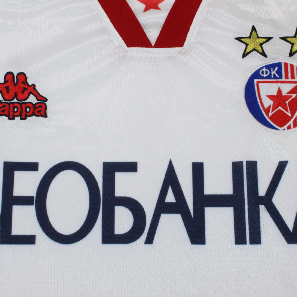 1998-99 Fk Crvena Zvezda Venkovní Dres