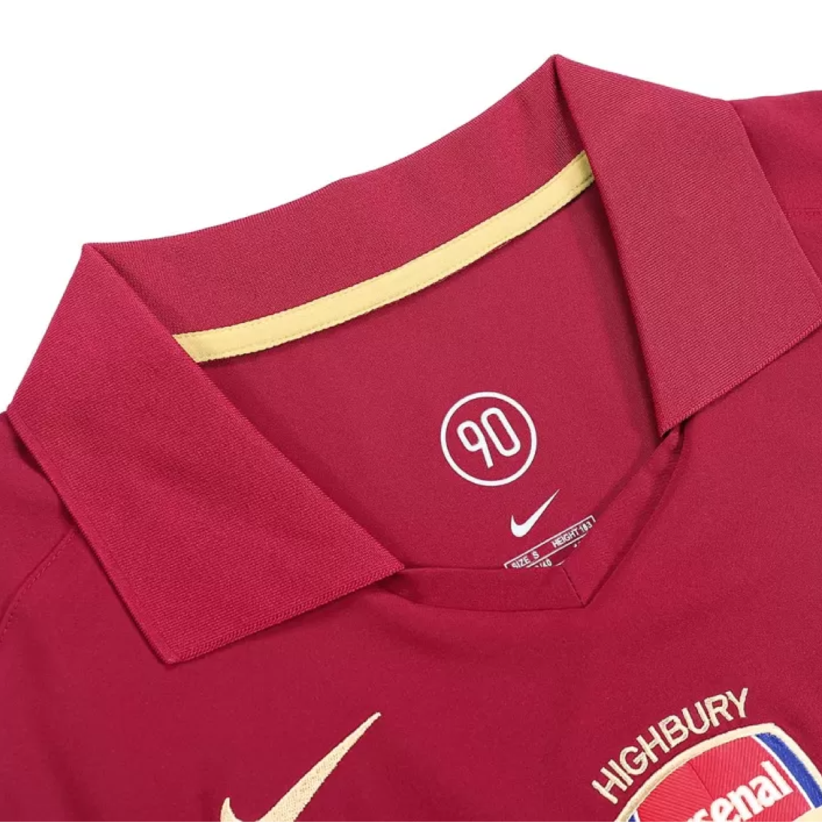 2005-06 Arsenal FC Manches Longues Maillot Domicile