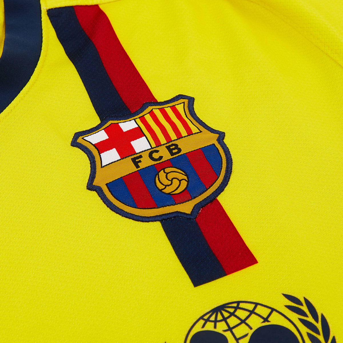 2008-09 FC Barcelona Dlouhý Rukáv Venkovní Dres