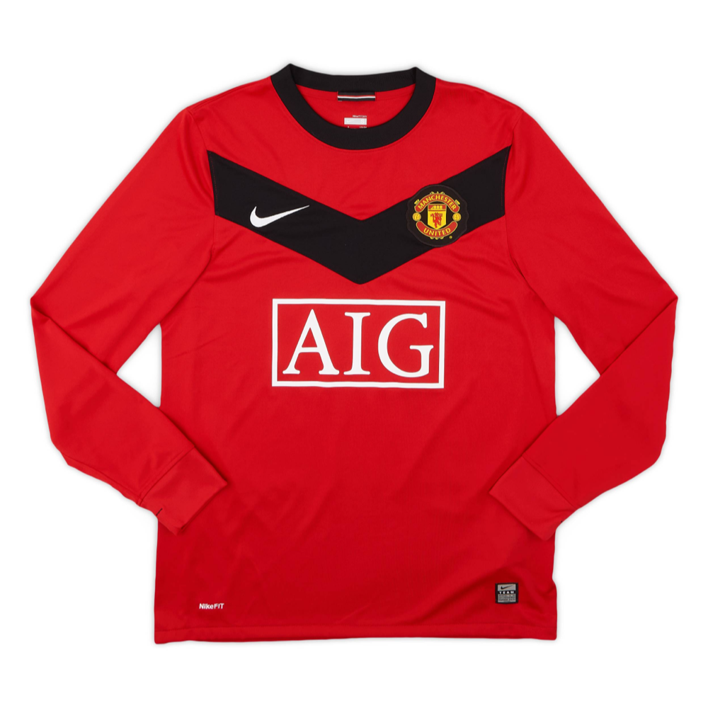 2009-10 Manchester United FC Dlouhý Rukáv Domácí Dres