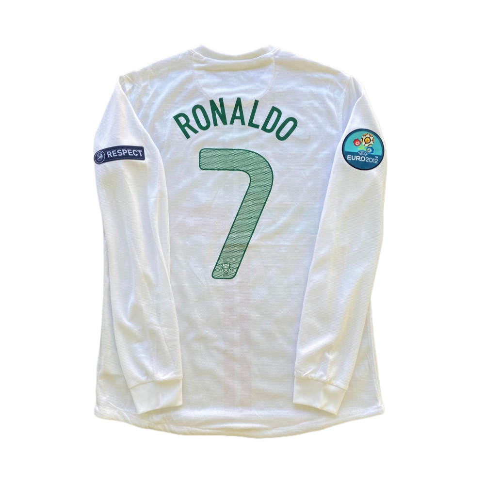 2012 Portugal Dlouhý Rukáv Venkovní Dres
