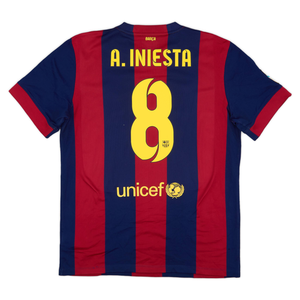 2014-15 FC Barcelona 1a Equipación