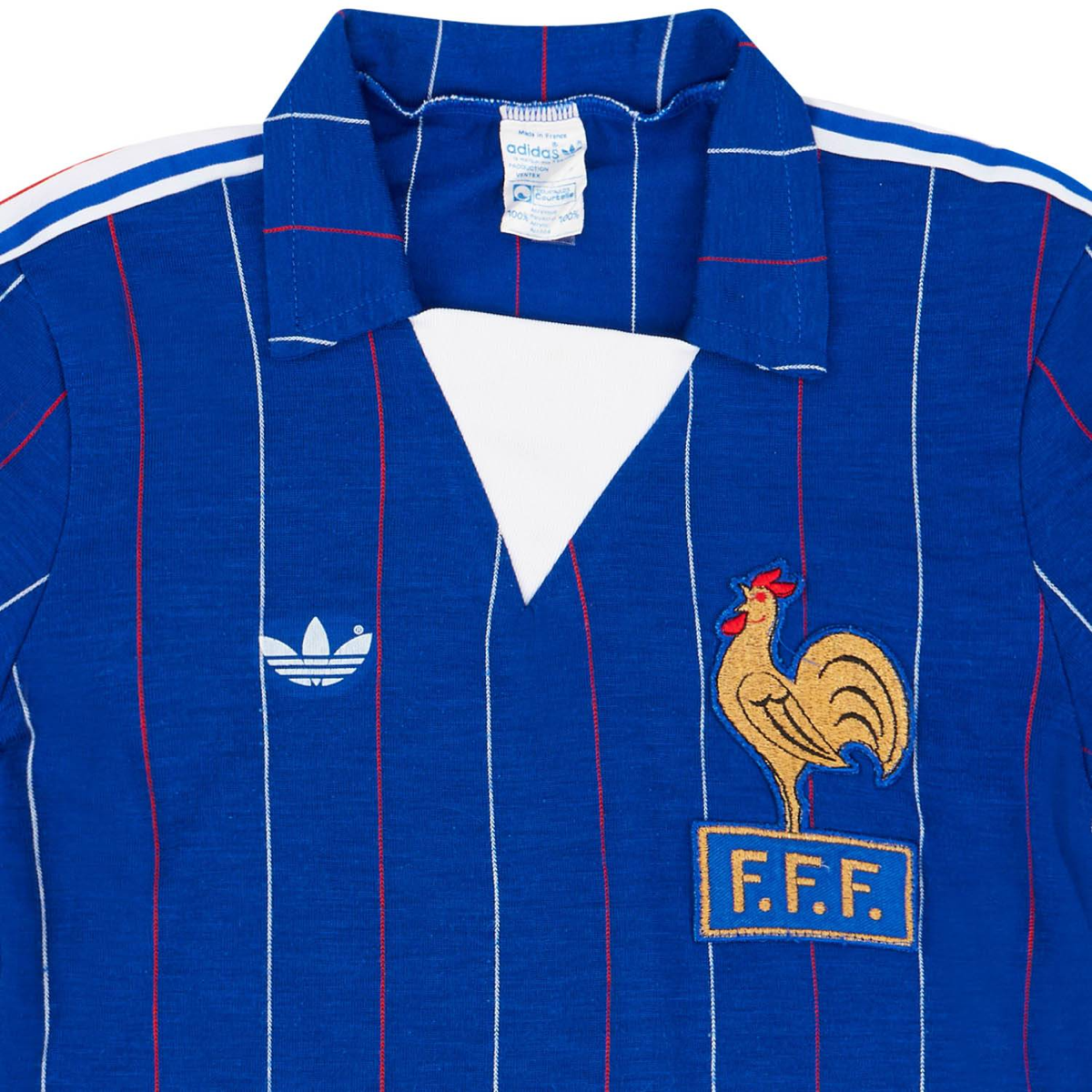 1980-82 France Dlouhý Rukáv Domácí Dres