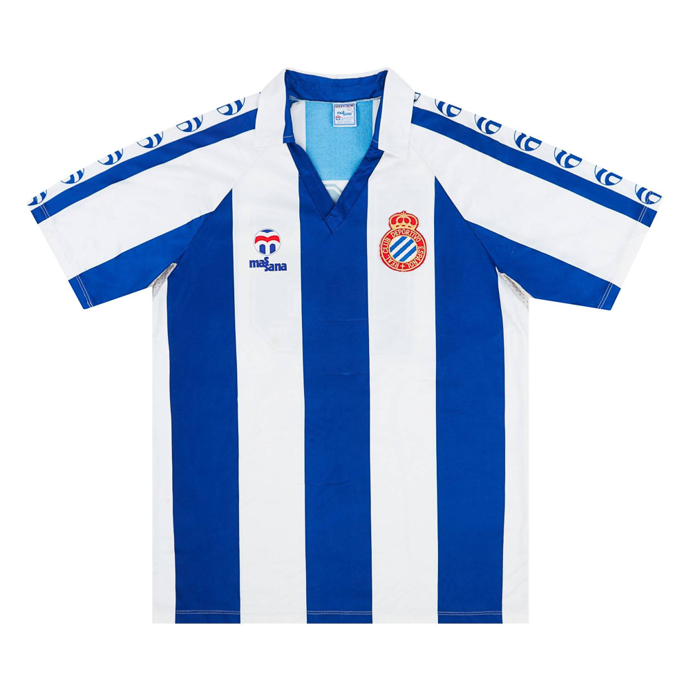 1984-89 Rcd Espanyol Domácí Dres