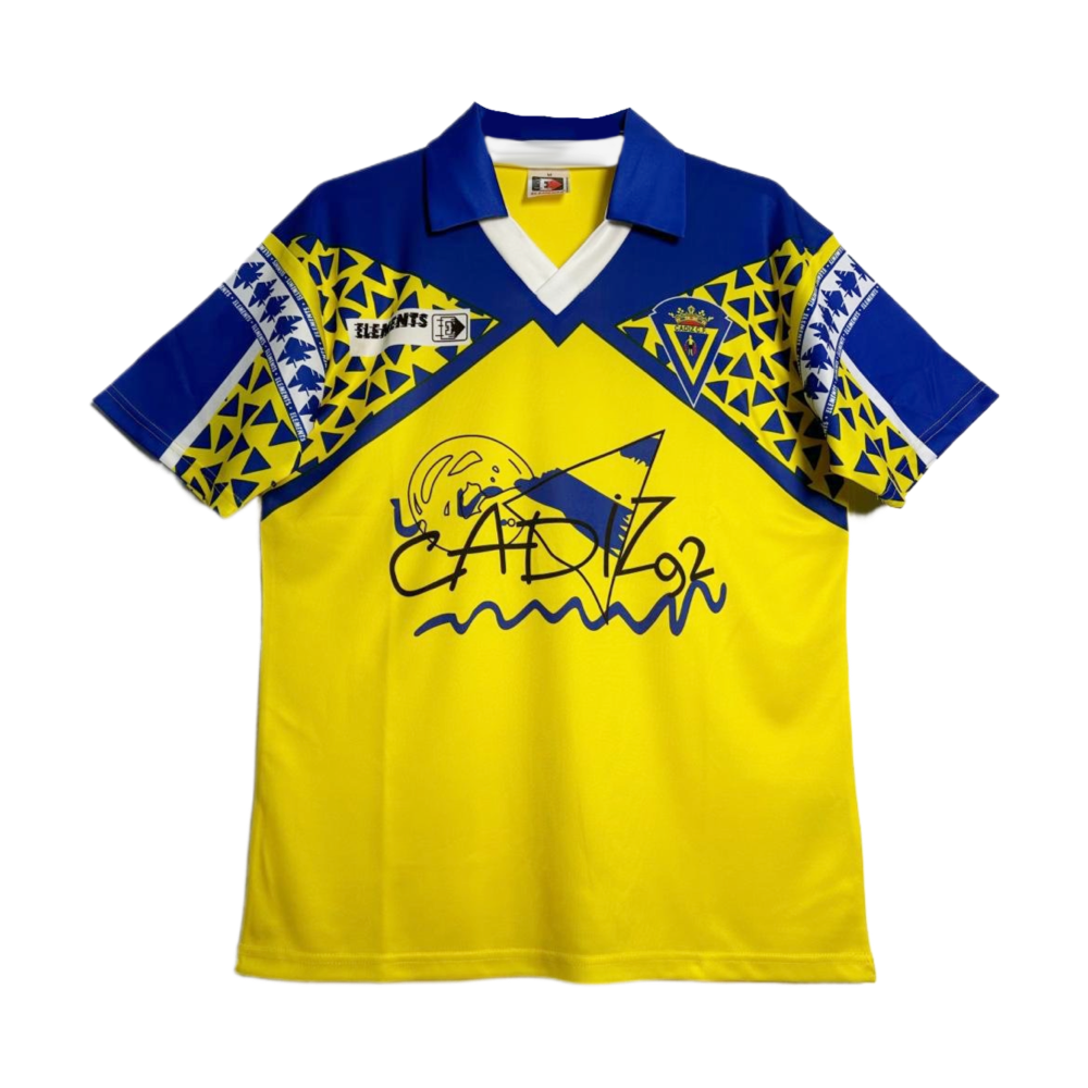 1991-92 Cádiz CF Domácí Dres