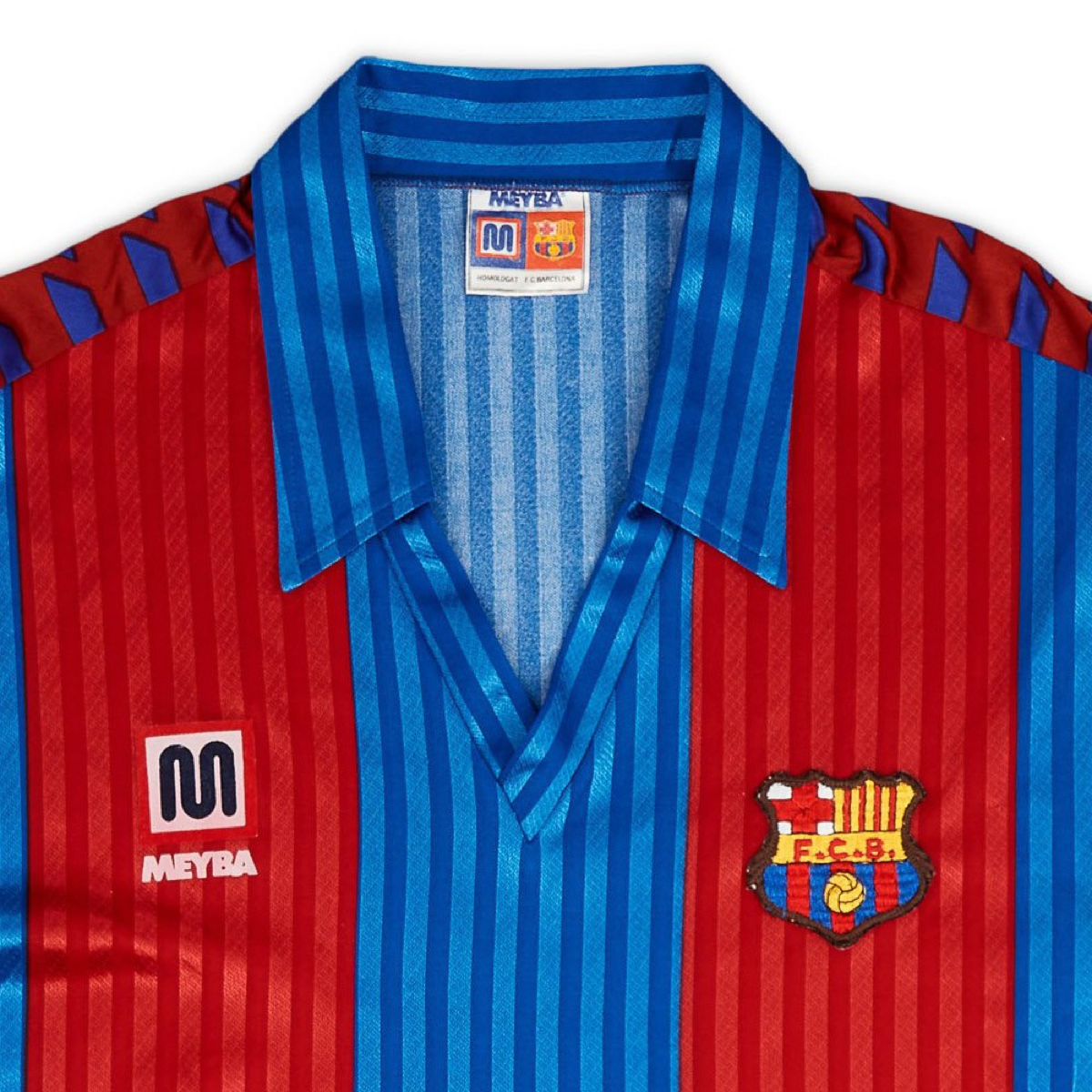 1991-92 FC Barcelona Dlouhý Rukáv Domácí Dres