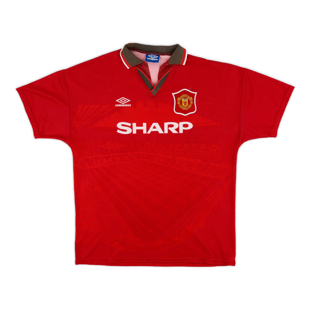 1994-96 Manchester United FC Domácí Dres