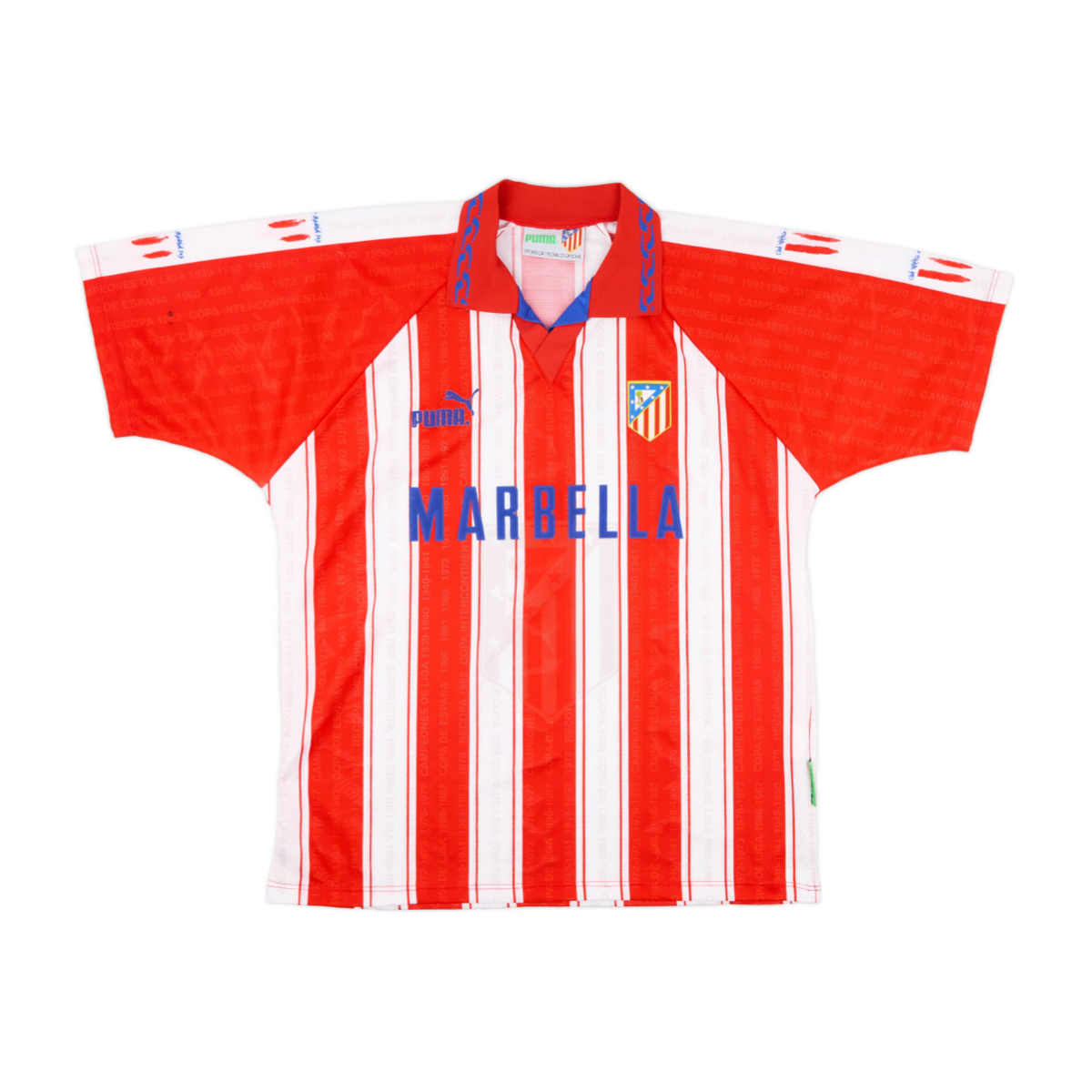 1995-96 Atlético De Madrid Domácí Dres