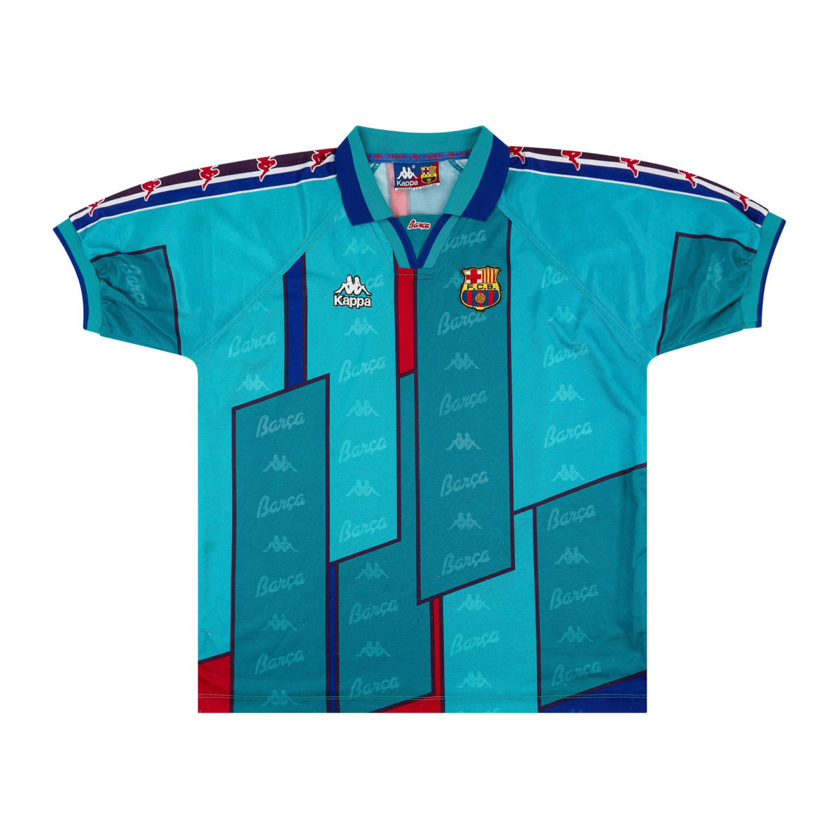 1995-97 FC Barcelona Venkovní Dres