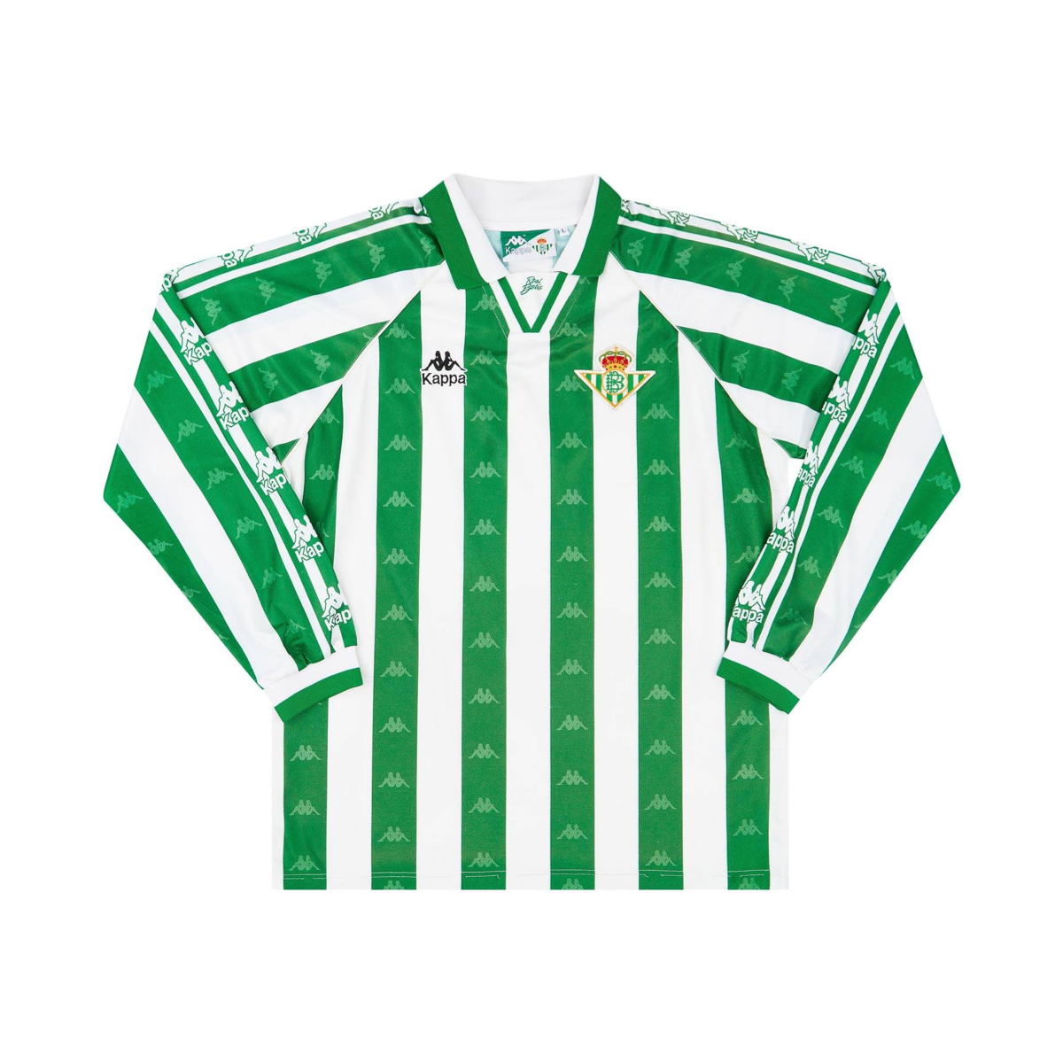 1995-97 Real Betis Balompié Dlouhý Rukáv Domácí Dres
