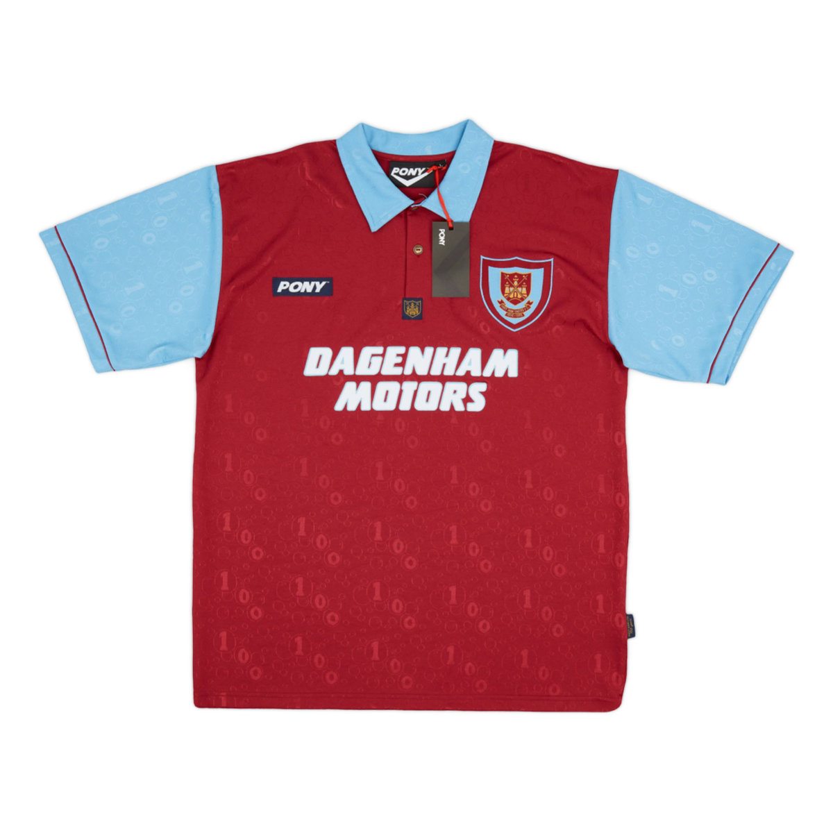 1995-97 West Ham United FC Domácí Dres