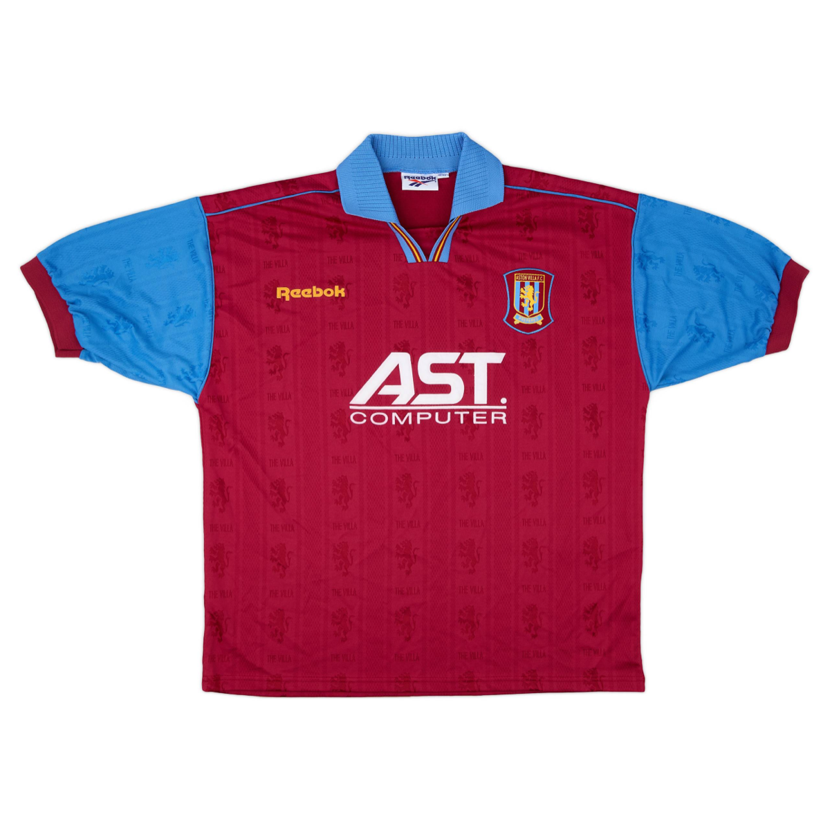 1996-98 Aston Villa FC Domácí Dres