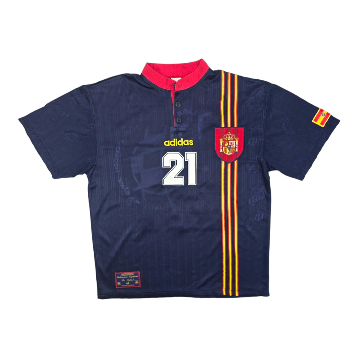 1996 Spain Venkovní Dres