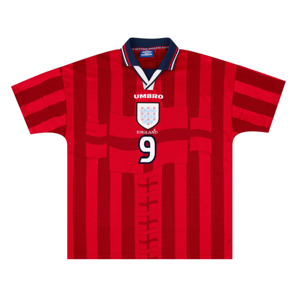 1997 England Venkovní Dres