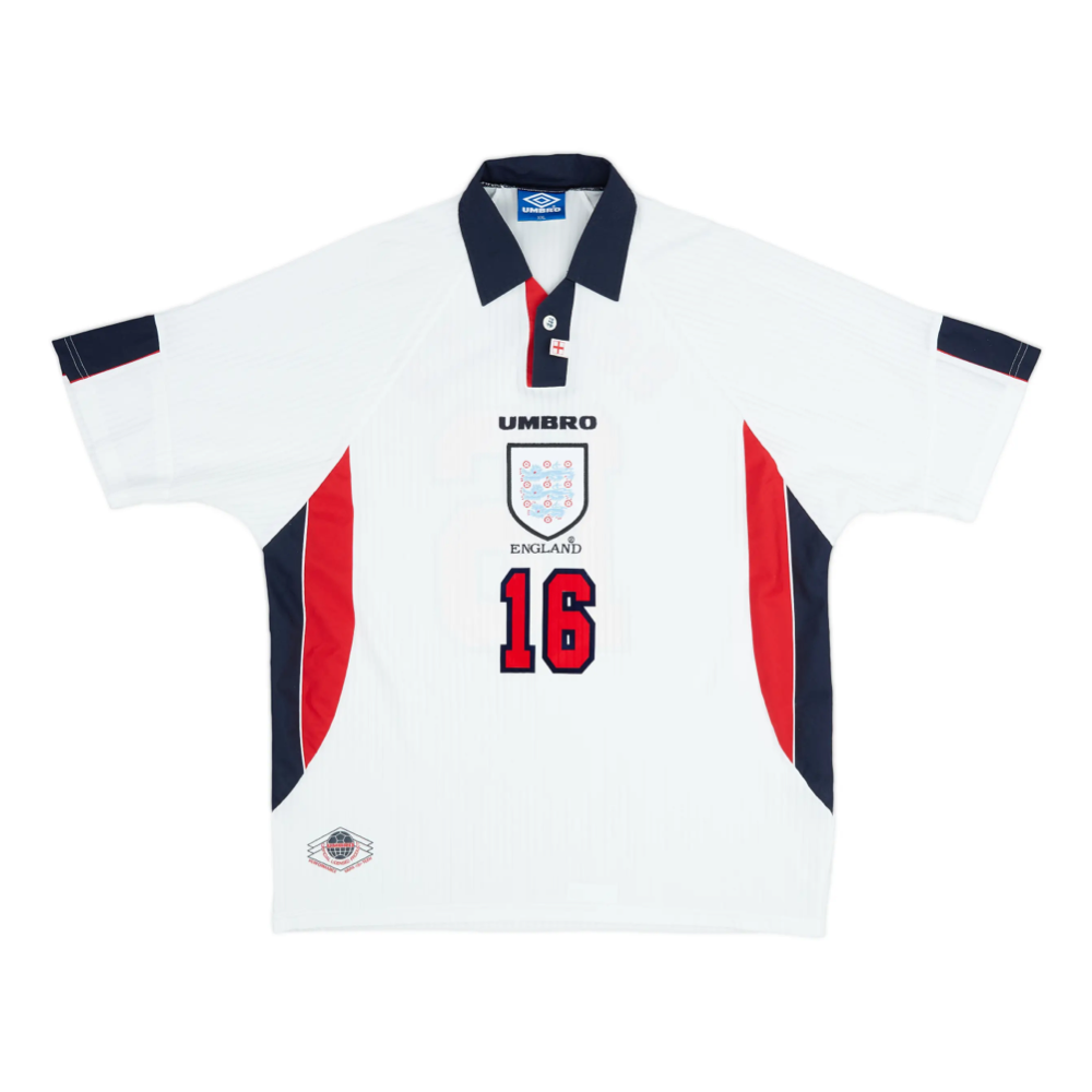 1997 England Domácí Dres