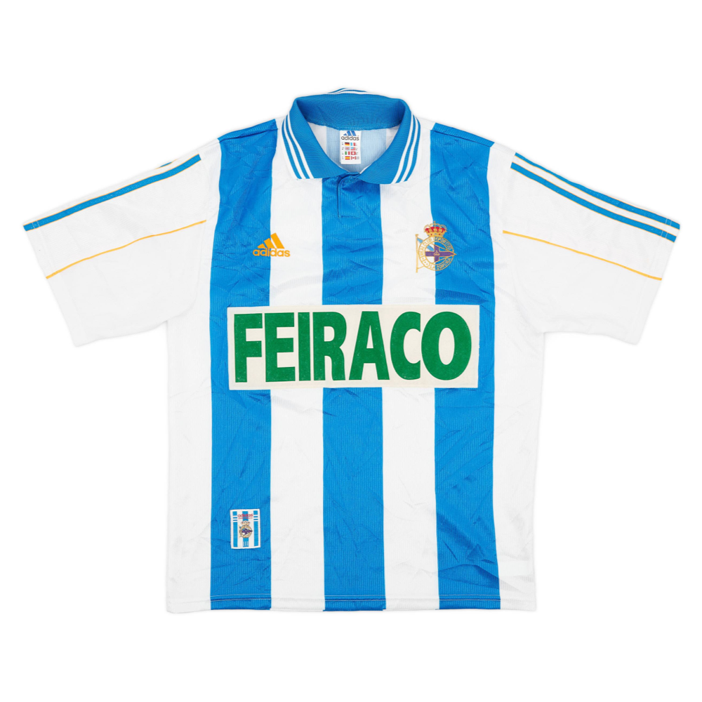 1998-00 Rc Deportivo De La CoruñA Domácí Dres