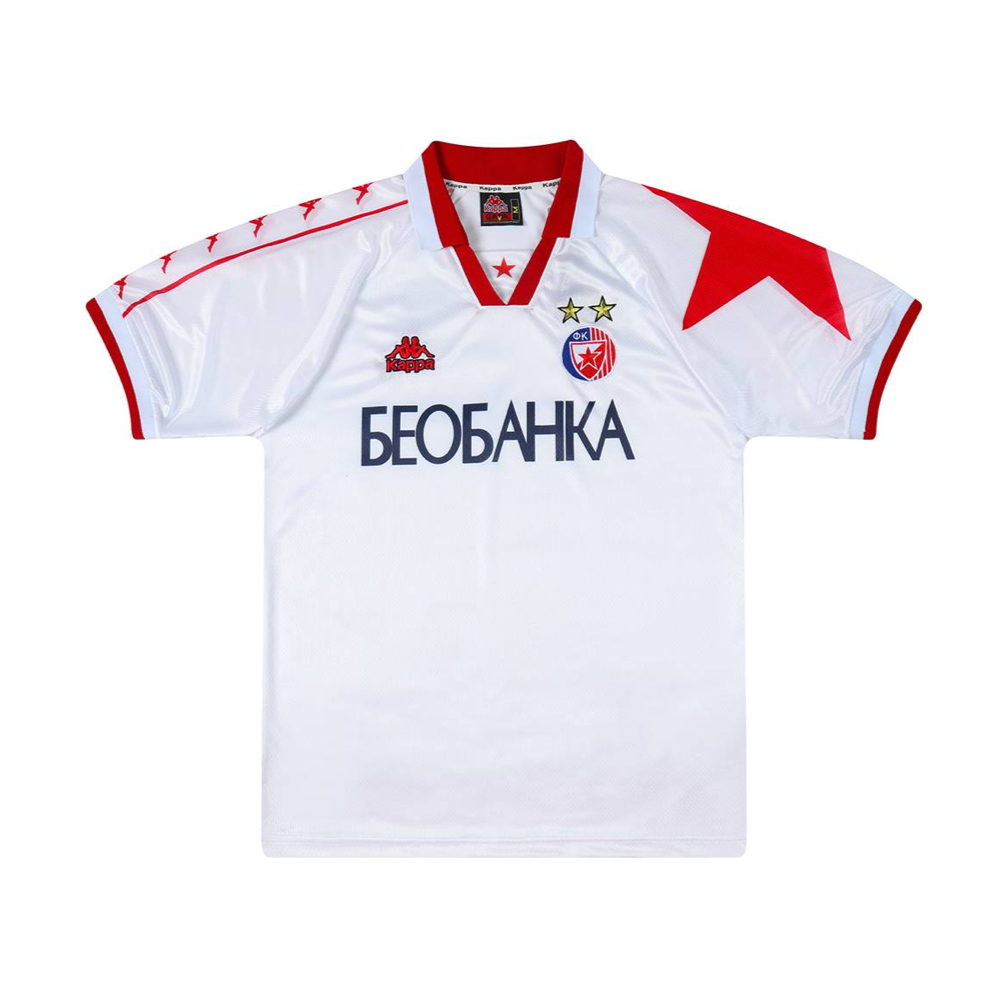 1998-99 Fk Crvena Zvezda Venkovní Dres