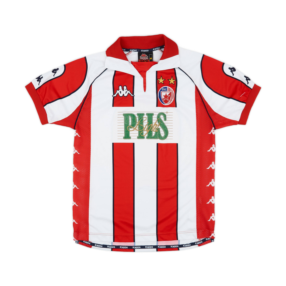 1998-99 Fk Crvena Zvezda Domácí Dres