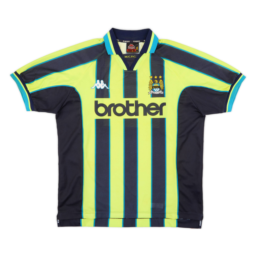 1998-99 Manchester City FC Venkovní Dres