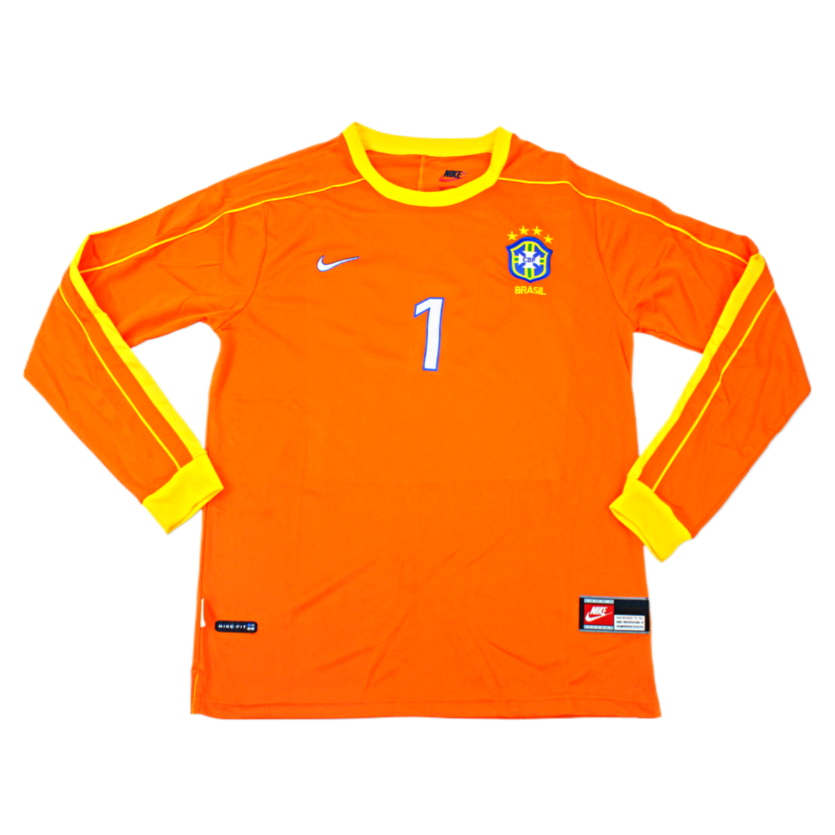 1998 Brazil Brankářský Dres