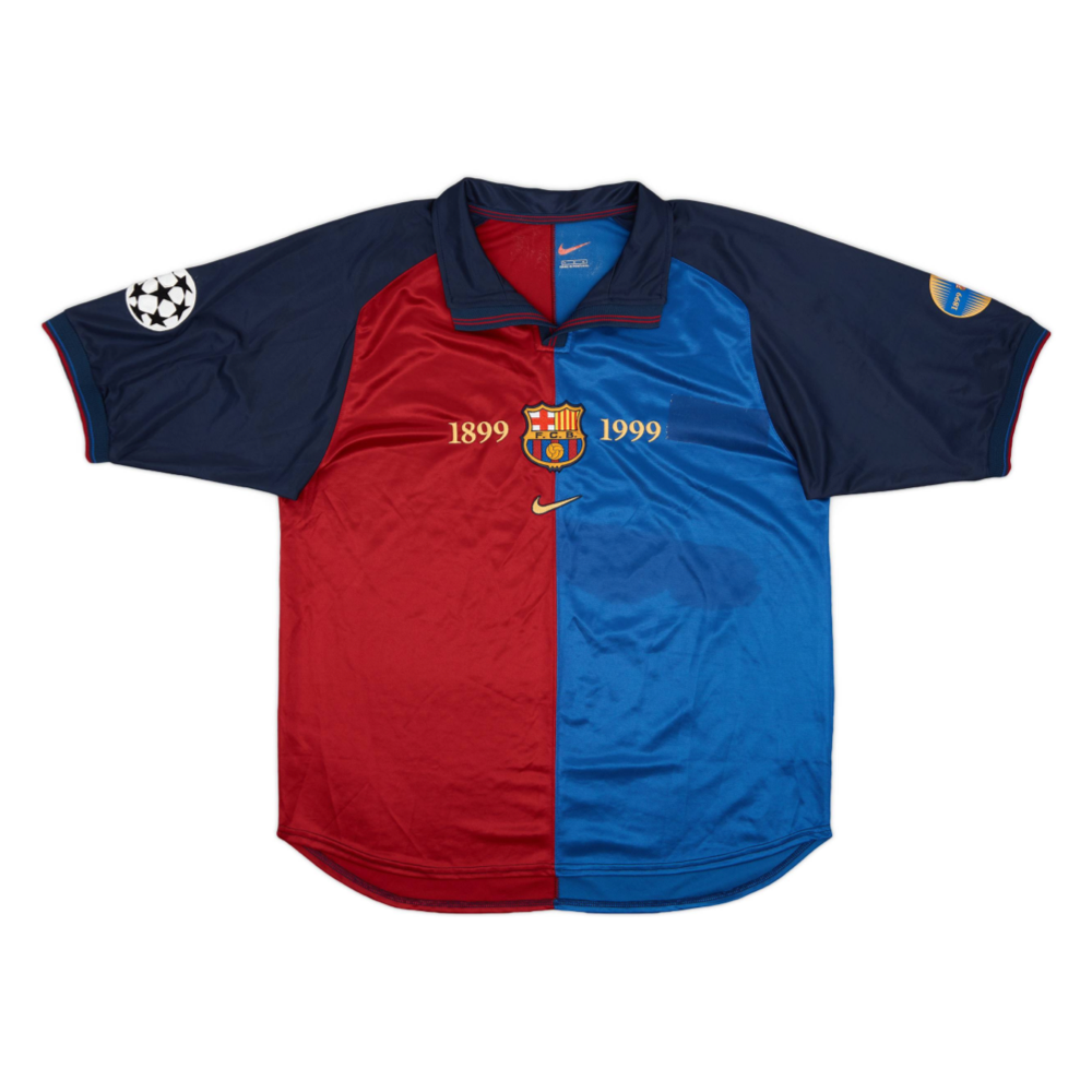 1999-00 FC Barcelona Domácí Dres