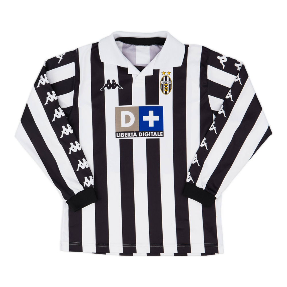 1999-00 Juventus FC Dlouhý Rukáv Domácí Dres