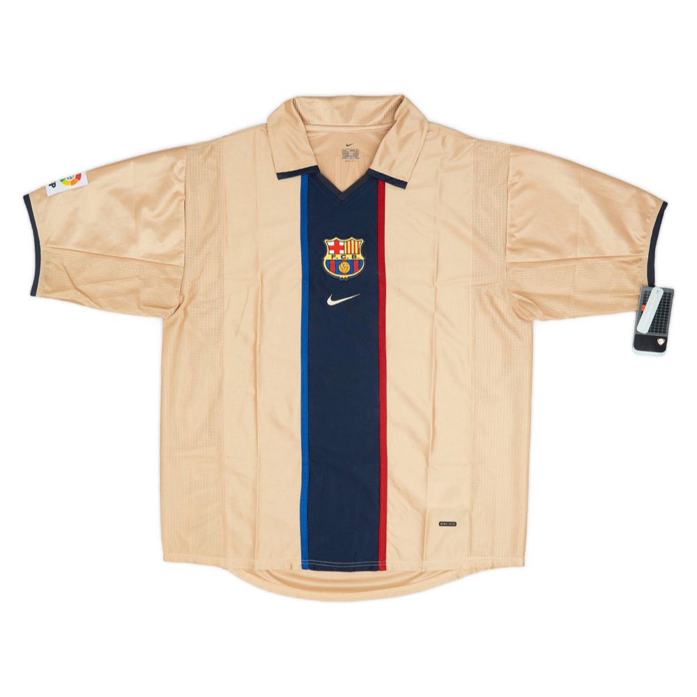 2001-02 FC Barcelona Venkovní Dres