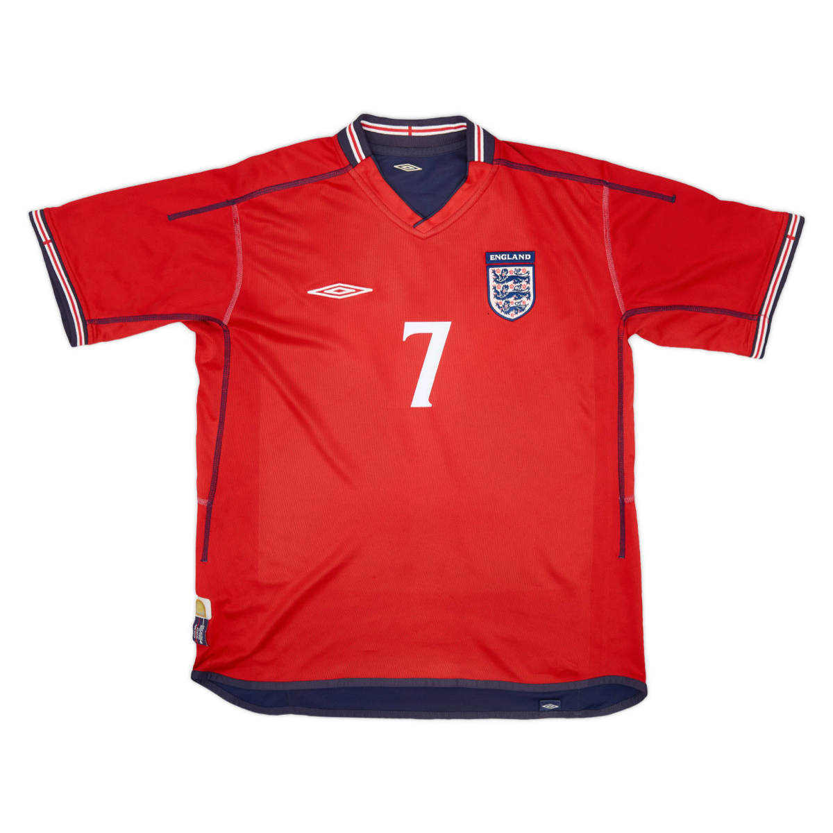 2002 England Venkovní Dres