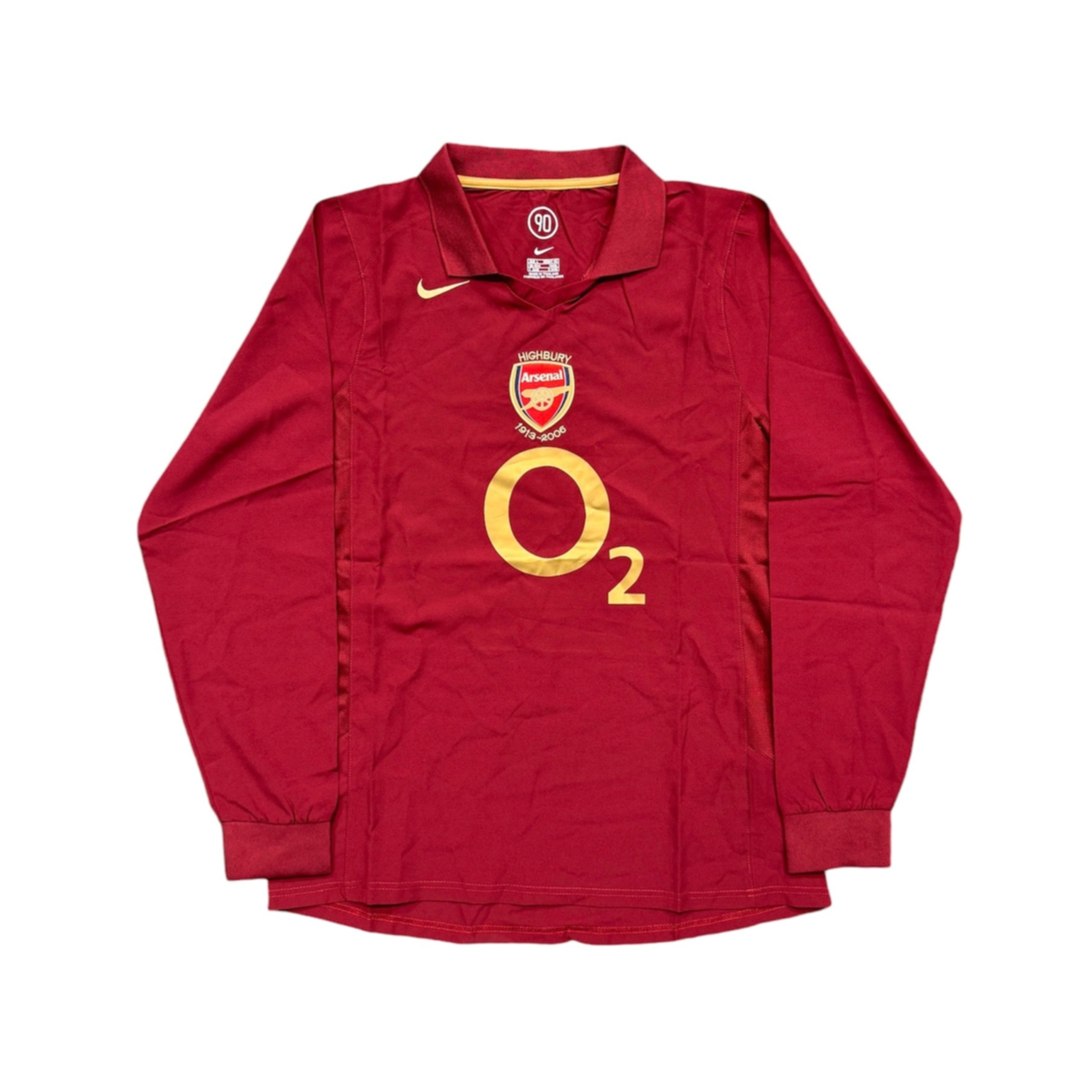 2005-06 Arsenal FC Dlouhý Rukáv Domácí Dres