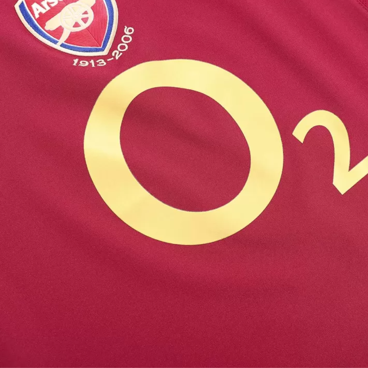 2005-06 Arsenal FC Dlouhý Rukáv Domácí Dres