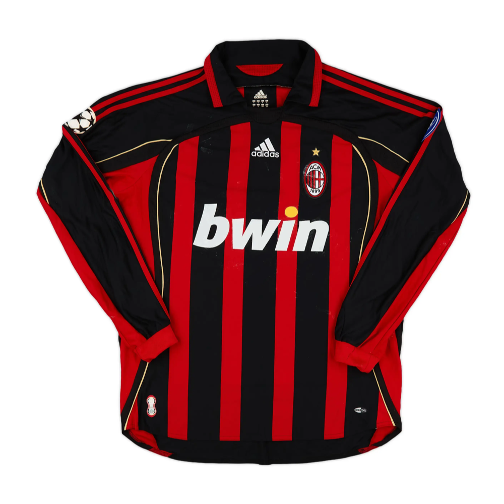 2006-07 AC Milan Dlouhý Rukáv Domácí Dres