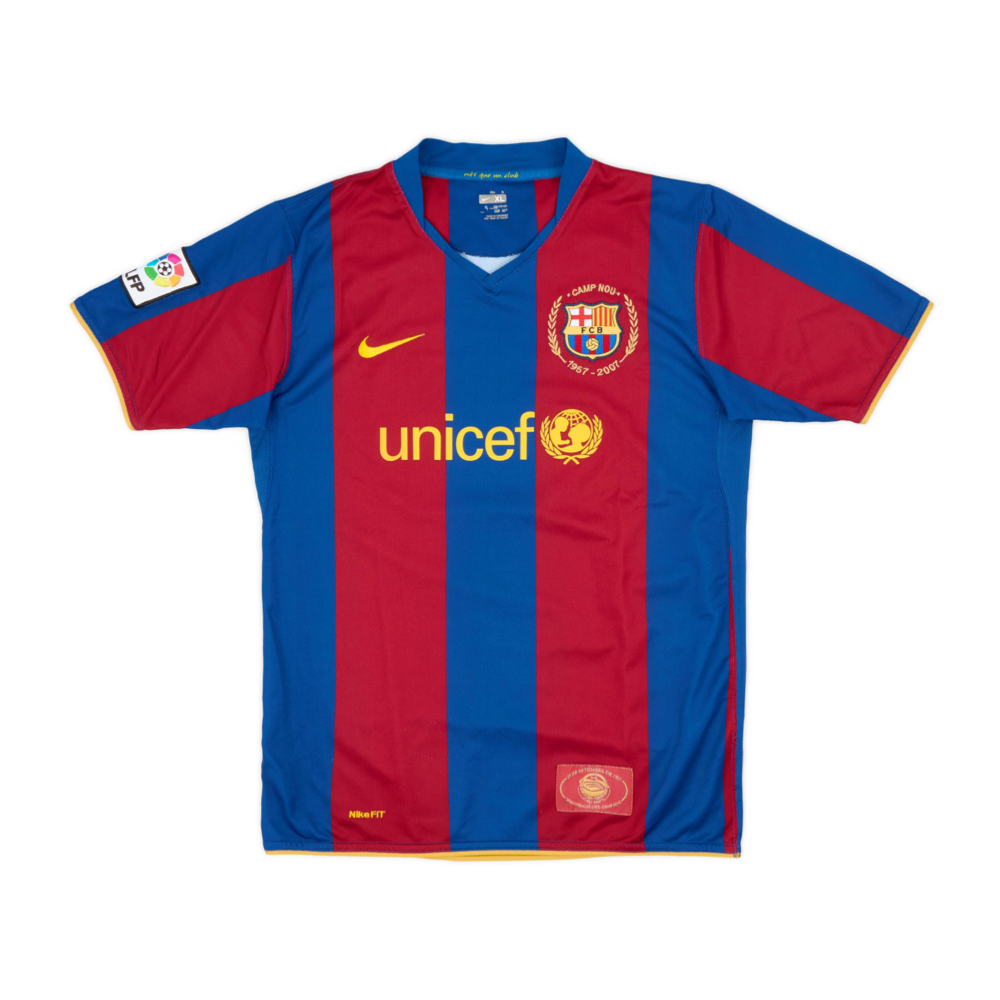 2007-08 FC Barcelona Domácí Dres