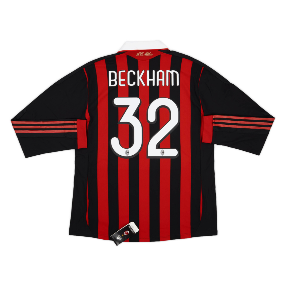 2009-10 AC Milan Dlouhý Rukáv Domácí Dres