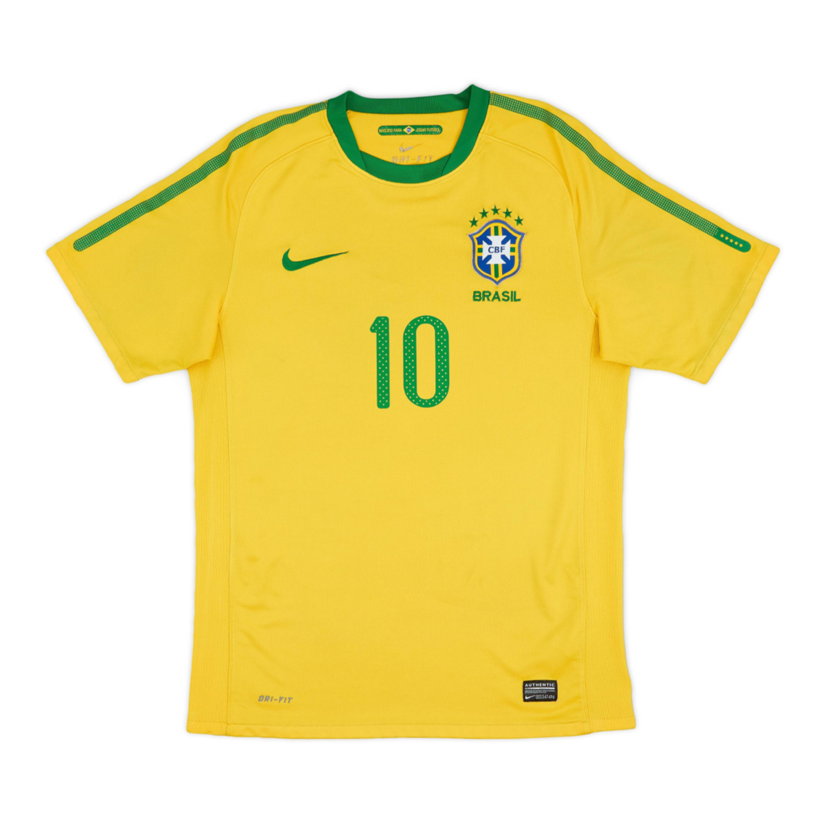 2010 Brazil Domácí Dres
