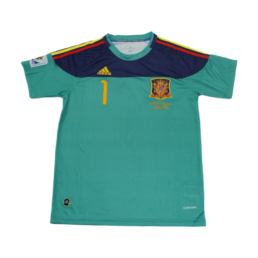 2010 Spain Brankářský Dres