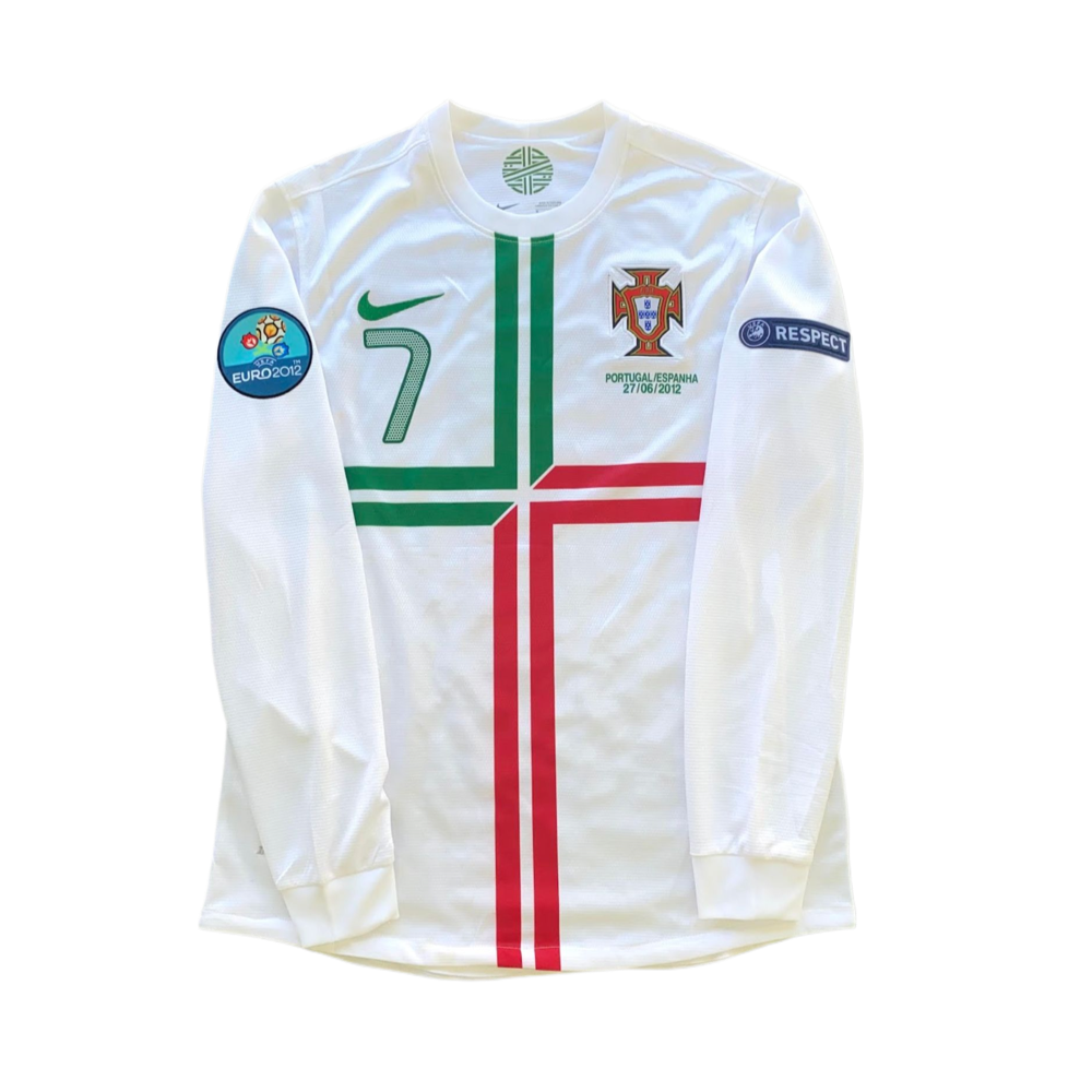2012 Portugal Dlouhý Rukáv Venkovní Dres