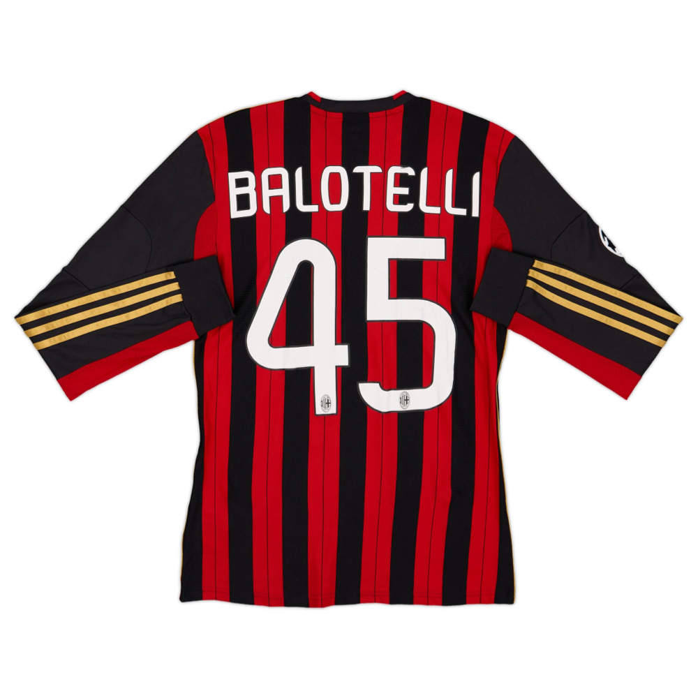 2013-14 AC Milan Dlouhý Rukáv Domácí Dres