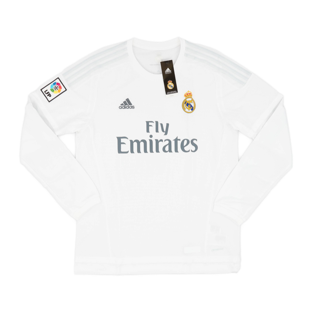 2015-16 Real Madrid CF Home Dlouhý Rukáv Souprava