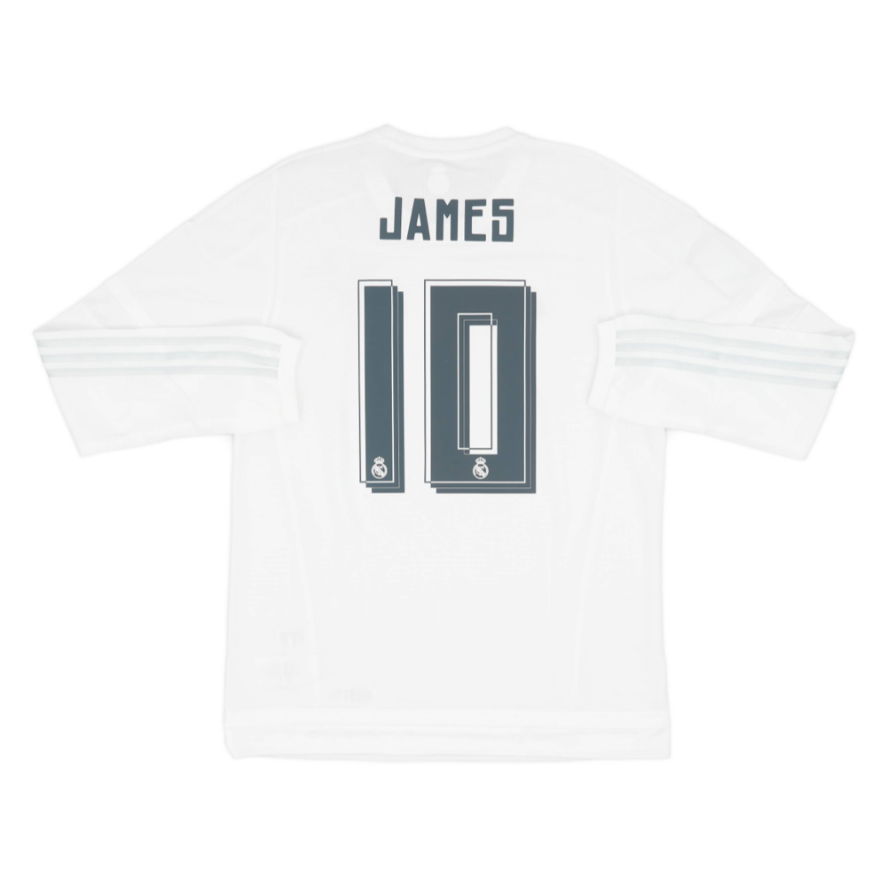 2015-16 Real Madrid CF Home Dlouhý Rukáv Souprava