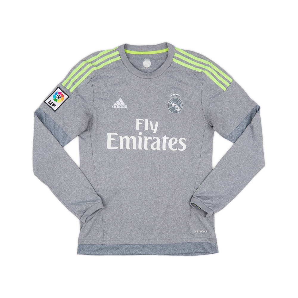 2015-16 Real Madrid CF Dlouhý Rukáv Venkovní Dres