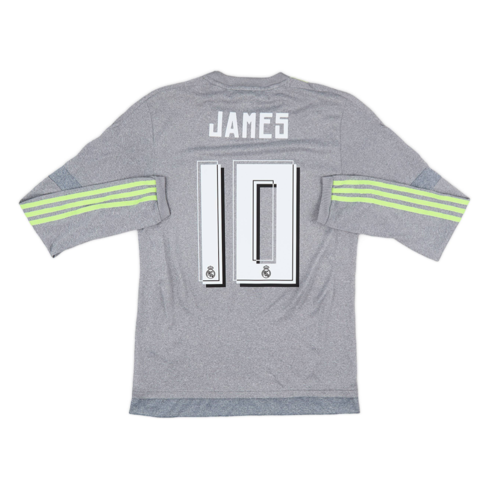 2015-16 Real Madrid CF Dlouhý Rukáv Venkovní Dres