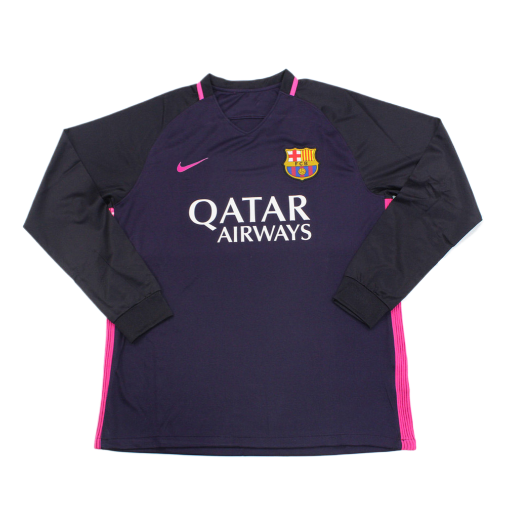 2016-17 FC Barcelona Lange Mouw Uitshirt
