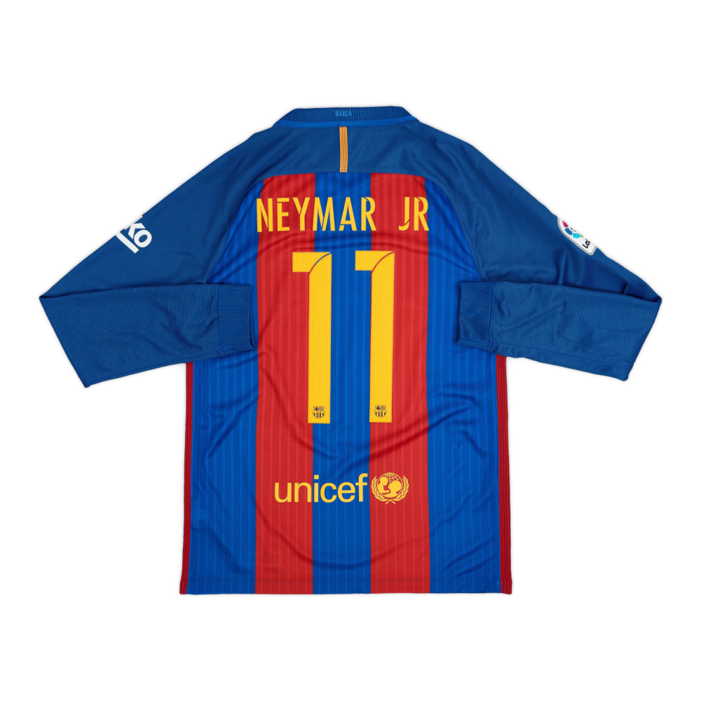 2016-17 FC Barcelona Lange Mouw Thuisshirt
