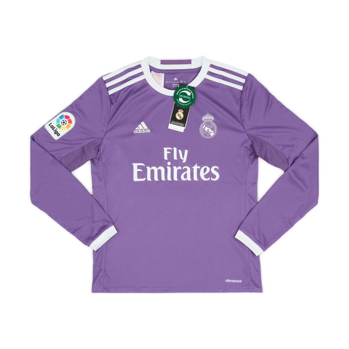 2016-17 Real Madrid CF Dlouhý Rukáv Venkovní Dres