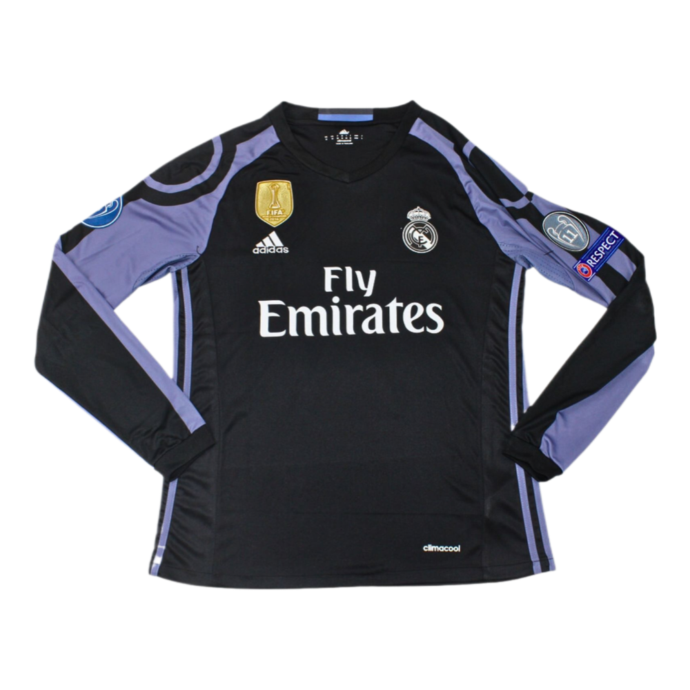 2016-17 Real Madrid CF Dlouhý Rukáv Třetí Dres