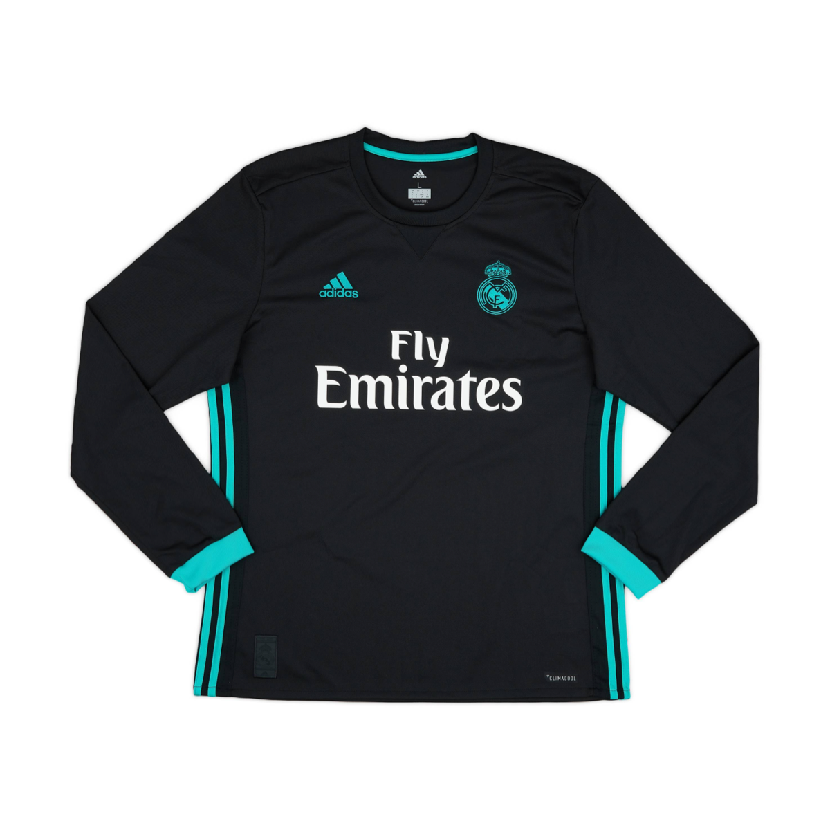 2017-18 Real Madrid CF Dlouhý Rukáv Venkovní Dres